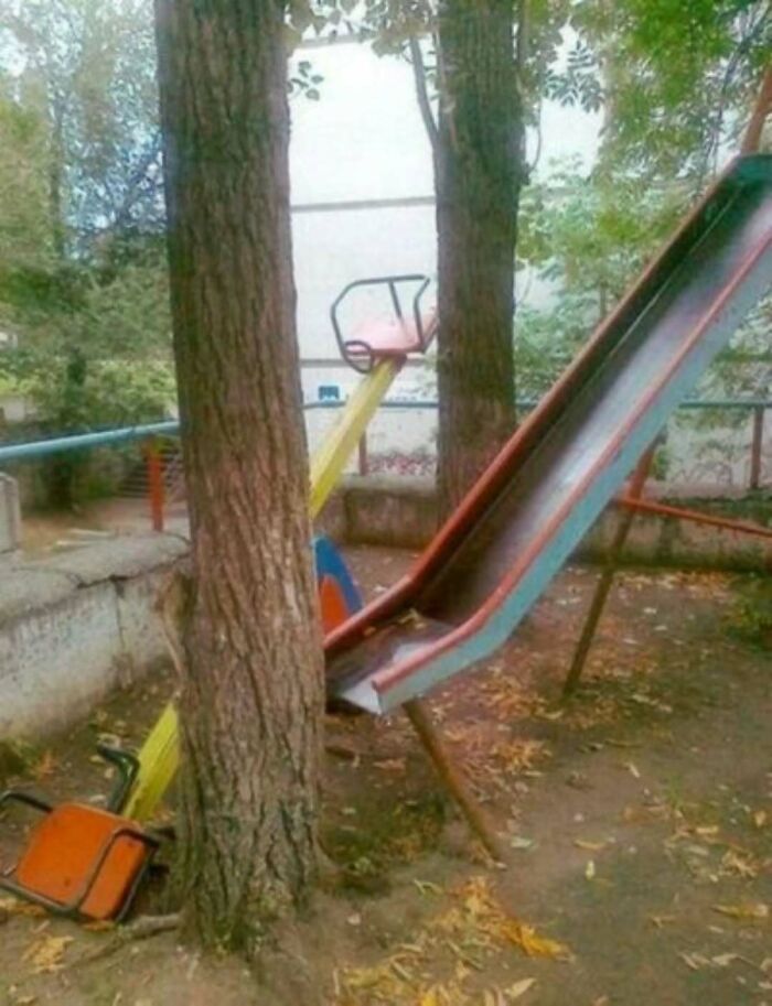 50 Playground Fails That Look Like They Were Designed By Someone Who Hates Children