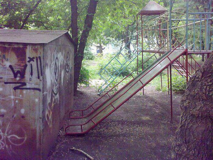 50 Playground Fails That Look Like They Were Designed By Someone Who Hates Children