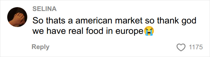 American Parents Fill The Whole Cart Of Groceries, People Try To Find Any Actual Food There