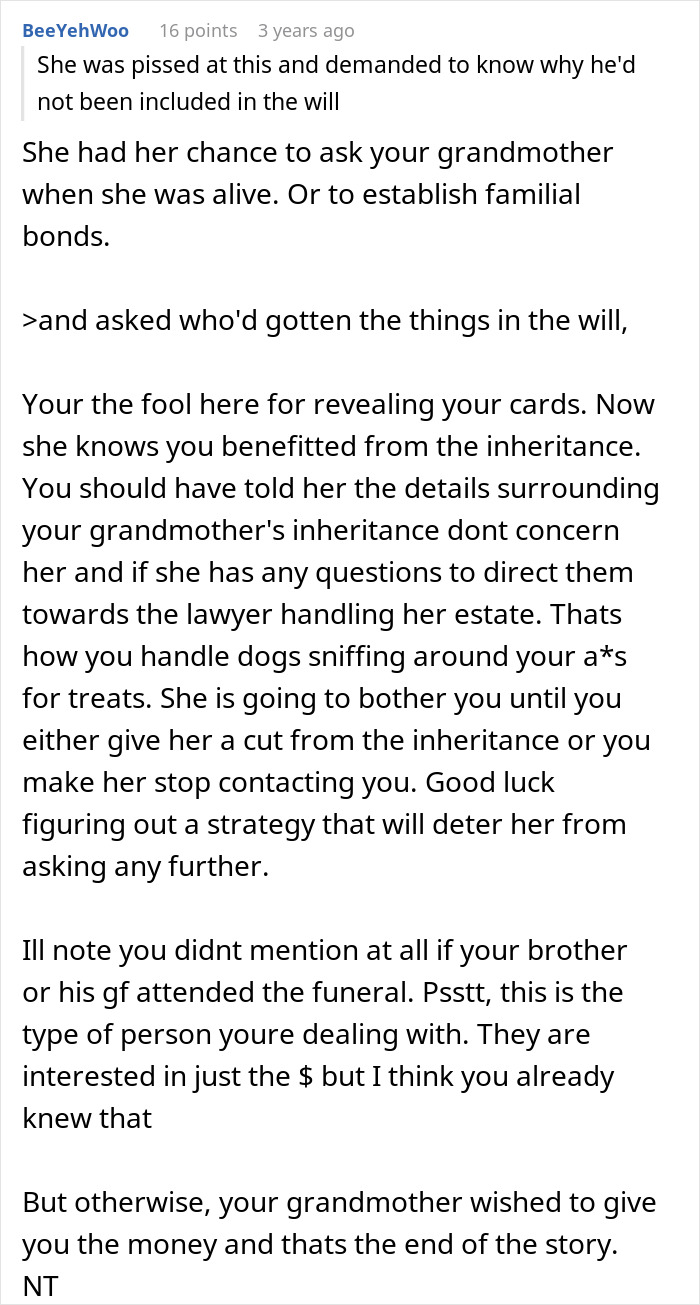 Woman Surprised SIL Is Being So Sweet To Her, It&rsquo;s Only The Beginning Of Inheritance Drama
