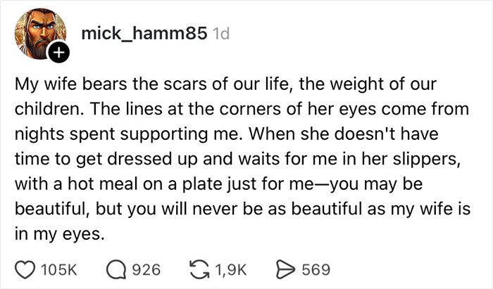 Woman Says She’s “Prettier Than Your Wife,” Accidentally Creates A Massive Wife Appreciation Thread Woman Says She’s “Prettier Than Your Wife,” Accidentally Creates A Massive Wife Appreciation Thread