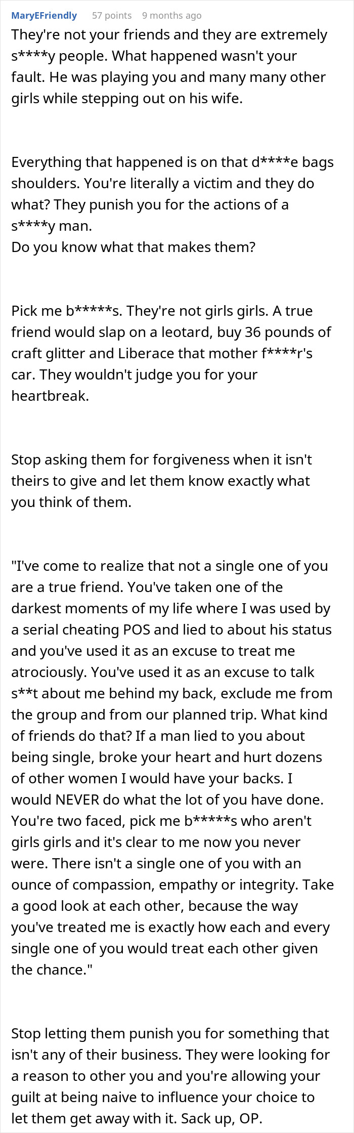 Woman Expects Support From Friends After A Relationship Nightmare, Gets A Painful Reality Check Instead