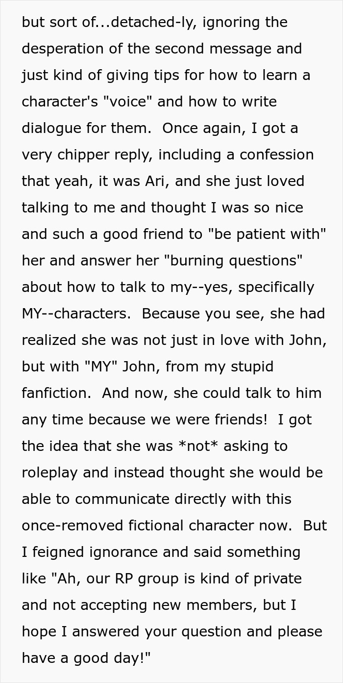 Online Stalker Freaks Out After Woman “Steals” Her Fictional Boyfriend Online Stalker Freaks Out After Woman “Steals” Her Fictional Boyfriend