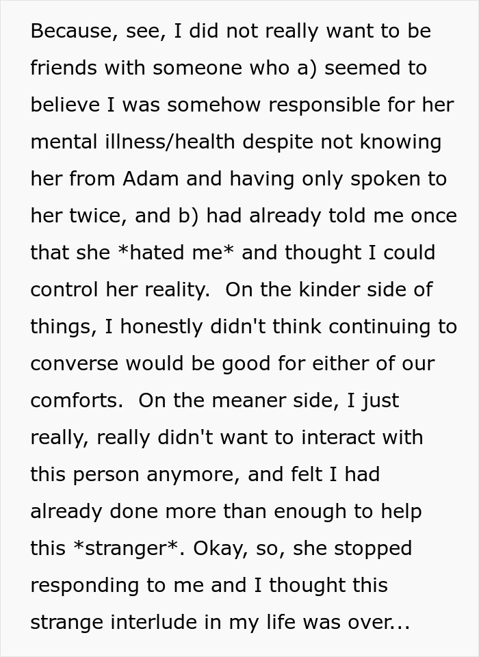 Online Stalker Freaks Out After Woman “Steals” Her Fictional Boyfriend Online Stalker Freaks Out After Woman “Steals” Her Fictional Boyfriend