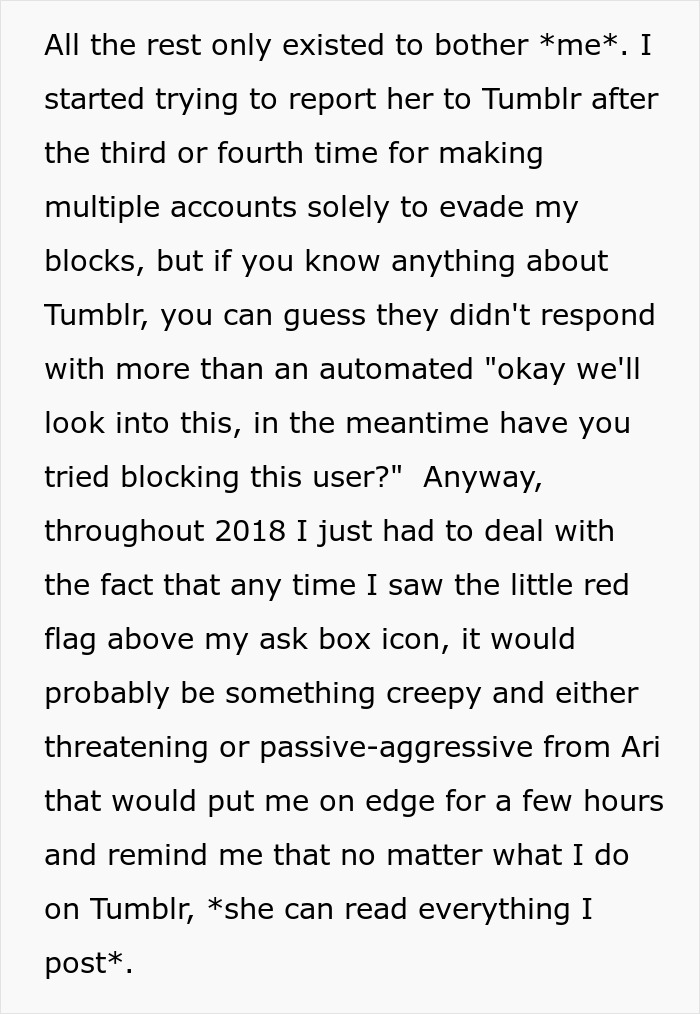 Online Stalker Freaks Out After Woman “Steals” Her Fictional Boyfriend Online Stalker Freaks Out After Woman “Steals” Her Fictional Boyfriend