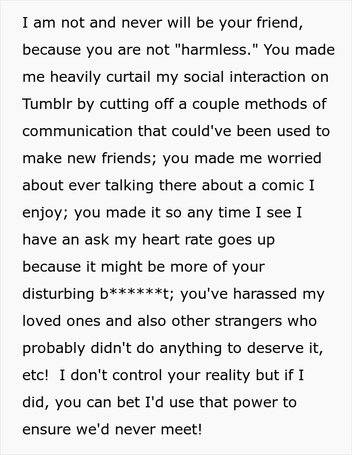 Online Stalker Freaks Out After Woman “Steals” Her Fictional Boyfriend Online Stalker Freaks Out After Woman “Steals” Her Fictional Boyfriend
