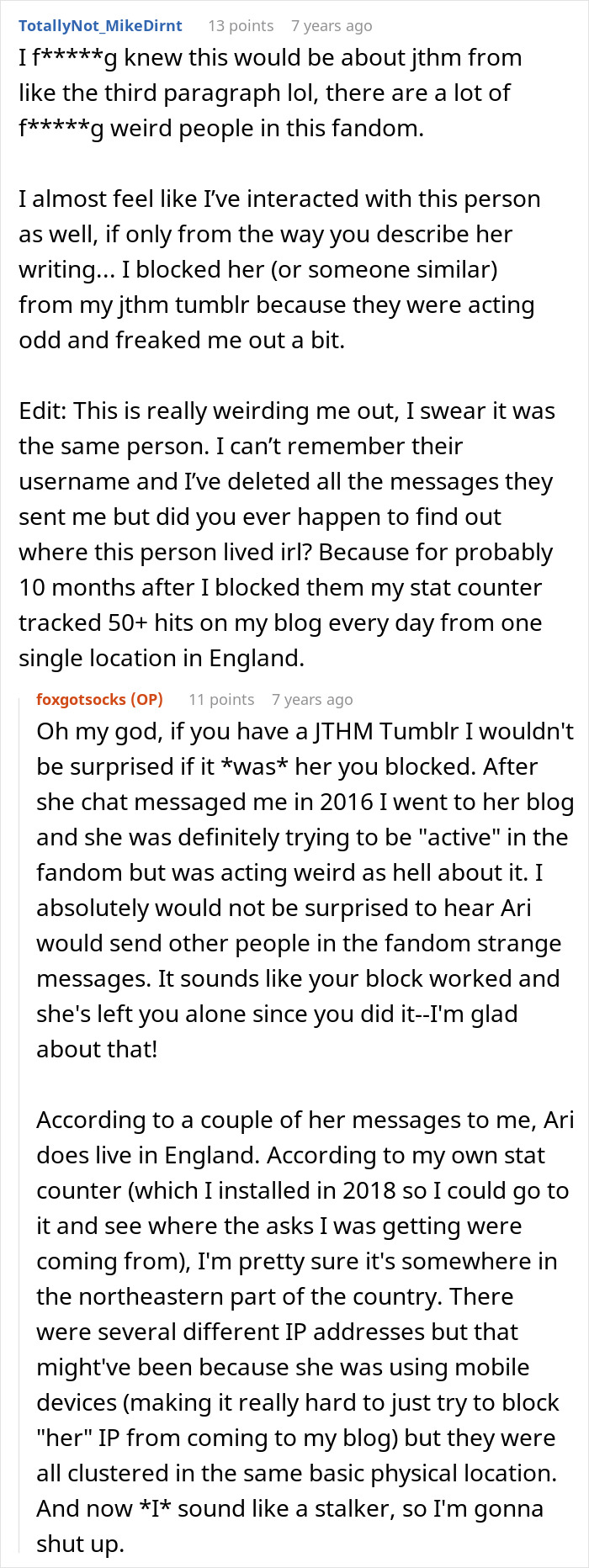 Online Stalker Freaks Out After Woman “Steals” Her Fictional Boyfriend Online Stalker Freaks Out After Woman “Steals” Her Fictional Boyfriend