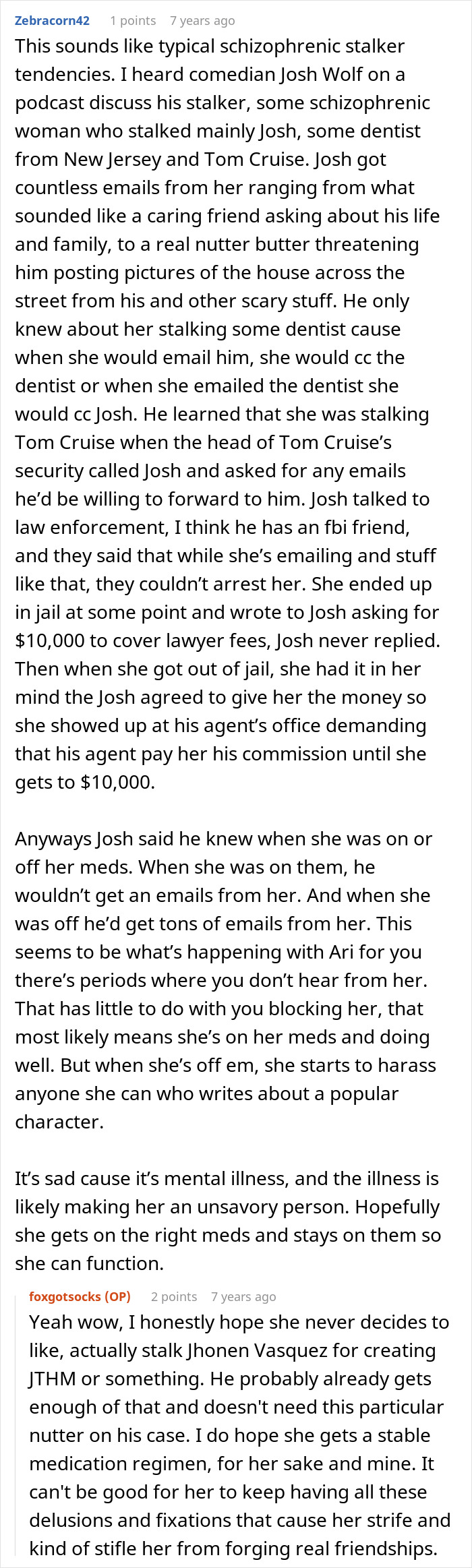 Online Stalker Freaks Out After Woman “Steals” Her Fictional Boyfriend Online Stalker Freaks Out After Woman “Steals” Her Fictional Boyfriend