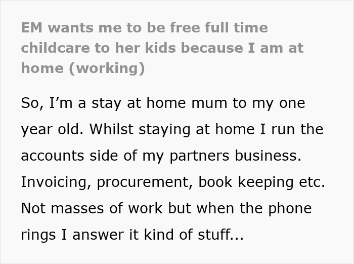 Entitled Mom Makes Crazy Demands Of Friend, Actually Shocked She Says No Entitled Mom Makes Crazy Demands Of Friend, Actually Shocked She Says No