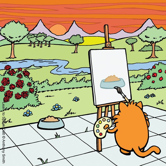 ‘Cattitude’: Artist Purrfectly Illustrates What Having A Cat Is Like (30 New Pics) ‘Cattitude’: Artist Purrfectly Illustrates What Having A Cat Is Like (30 New Pics)