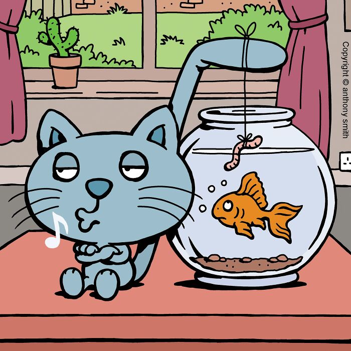 ‘Cattitude’: Artist Purrfectly Illustrates What Having A Cat Is Like (30 New Pics) ‘Cattitude’: Artist Purrfectly Illustrates What Having A Cat Is Like (30 New Pics)