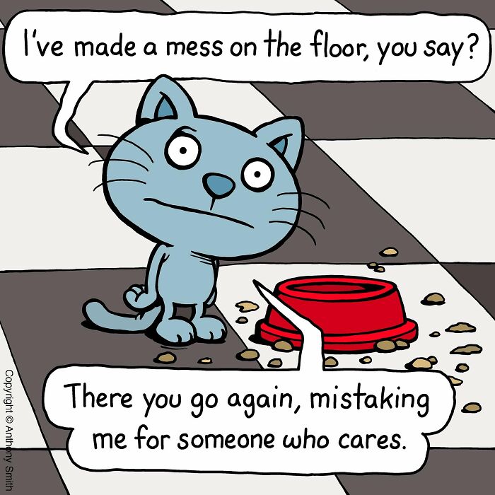 ‘Cattitude’: Artist Purrfectly Illustrates What Having A Cat Is Like (30 New Pics) ‘Cattitude’: Artist Purrfectly Illustrates What Having A Cat Is Like (30 New Pics)