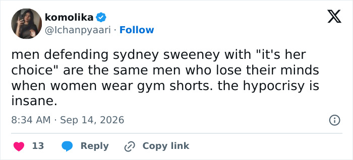 Sydney Sweeney Posts Brilliantly Poignant Response After Her Racy Betting Ad Campaign Sparked Vicious Backlash