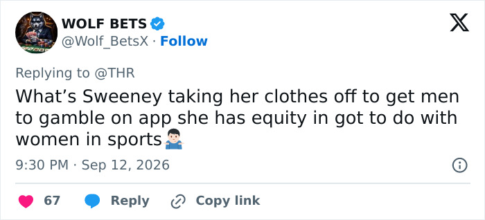Sydney Sweeney Posts Brilliantly Poignant Response After Her Racy Betting Ad Campaign Sparked Vicious Backlash
