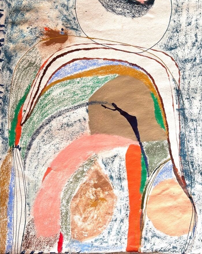 30 Abstract Artworks By Heather Chontos That Let Color And Texture Take The Lead