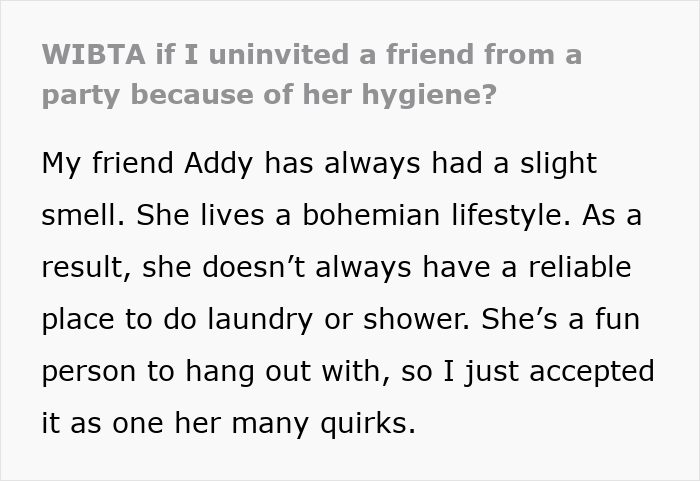Friend&rsquo;s Musty Smell Starts Clearing Rooms, Woman Dreads Being The One Who Finally Tells Her