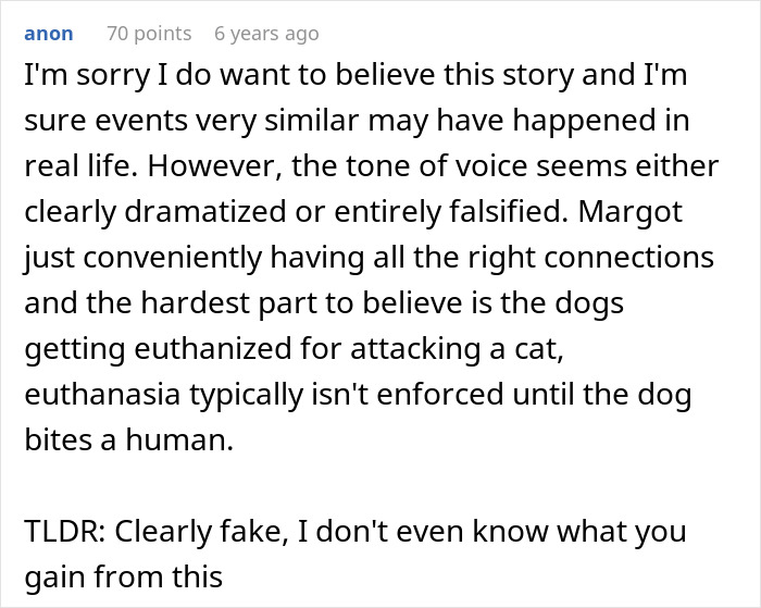 Neighbors Ignore Woman&rsquo;s Warnings About Their Dogs, Learn She&rsquo;s Not So Sweet After They Attack Her Cat