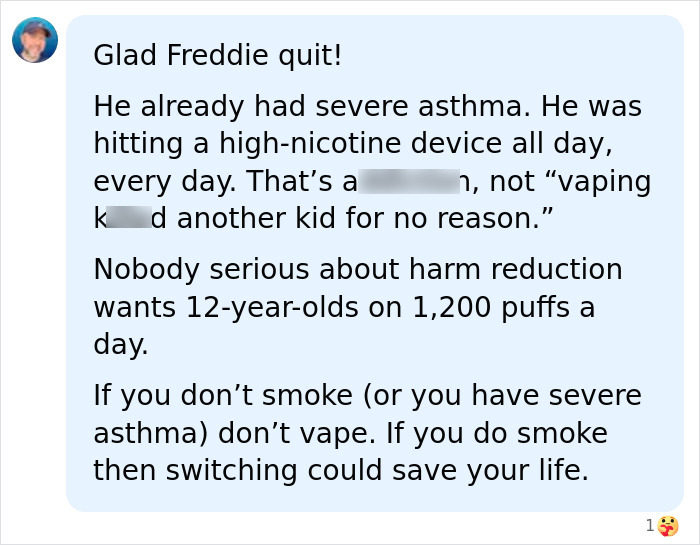 Teen’s ‘Innocent’ Vaping Habit Spirals Into 1,200 Puffs A Day, A Health Scare Finally Makes Him Quit