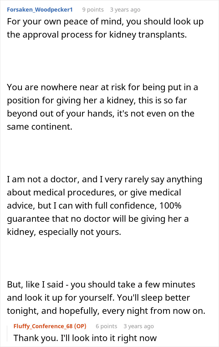 Toxic Mom Neglects Her Health For Years As She Assumes She&rsquo;ll Get A Shiny New Kidney From Her Daughter