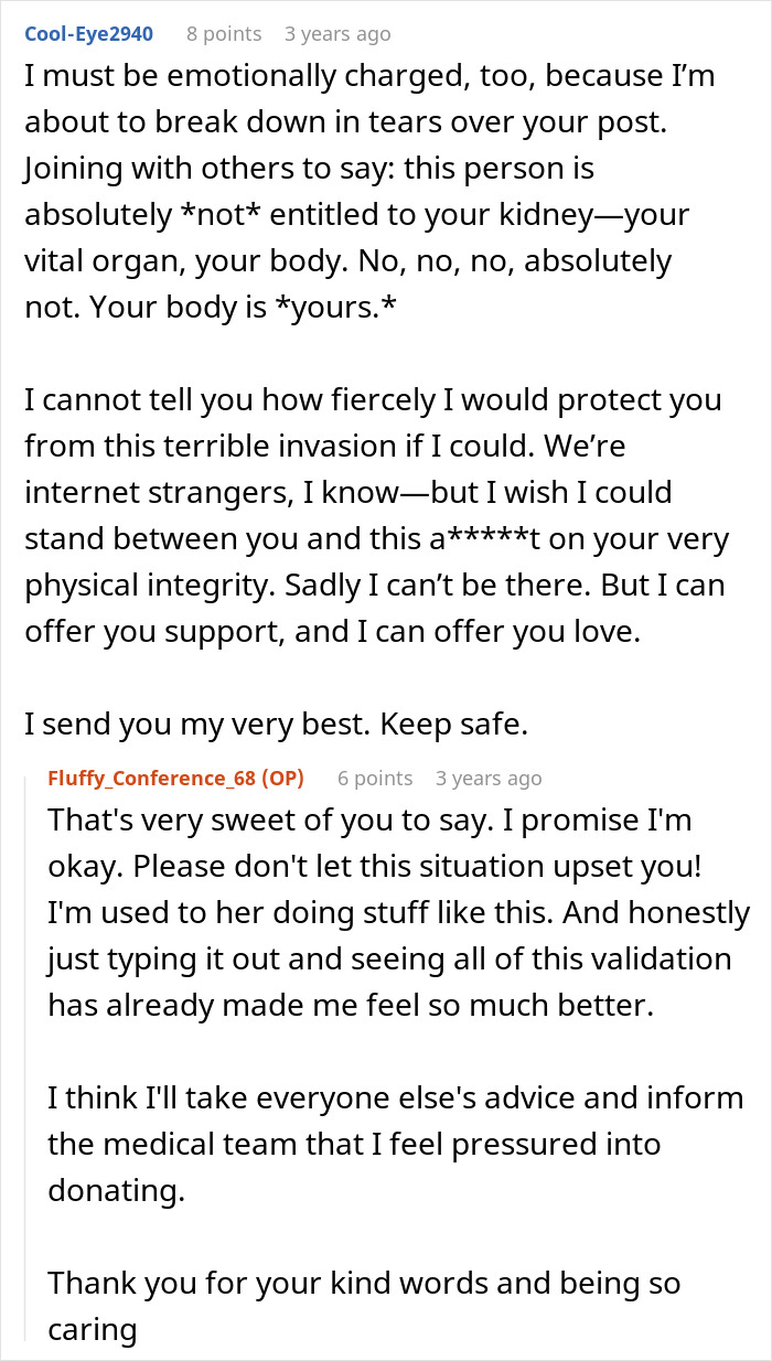 Toxic Mom Neglects Her Health For Years As She Assumes She&rsquo;ll Get A Shiny New Kidney From Her Daughter