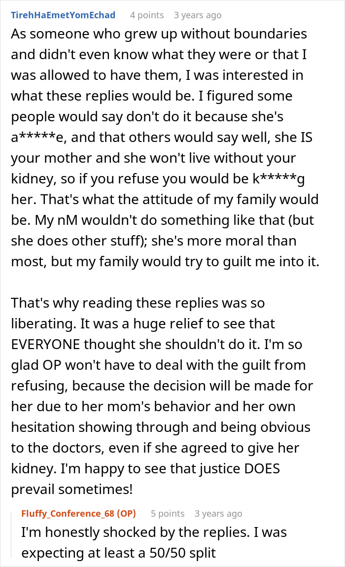 Toxic Mom Neglects Her Health For Years As She Assumes She&rsquo;ll Get A Shiny New Kidney From Her Daughter