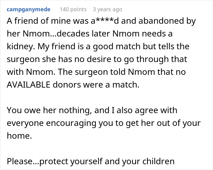 Toxic Mom Neglects Her Health For Years As She Assumes She&rsquo;ll Get A Shiny New Kidney From Her Daughter