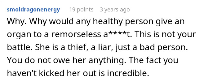 Toxic Mom Neglects Her Health For Years As She Assumes She&rsquo;ll Get A Shiny New Kidney From Her Daughter