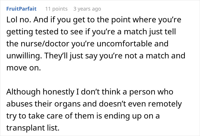 Toxic Mom Neglects Her Health For Years As She Assumes She&rsquo;ll Get A Shiny New Kidney From Her Daughter
