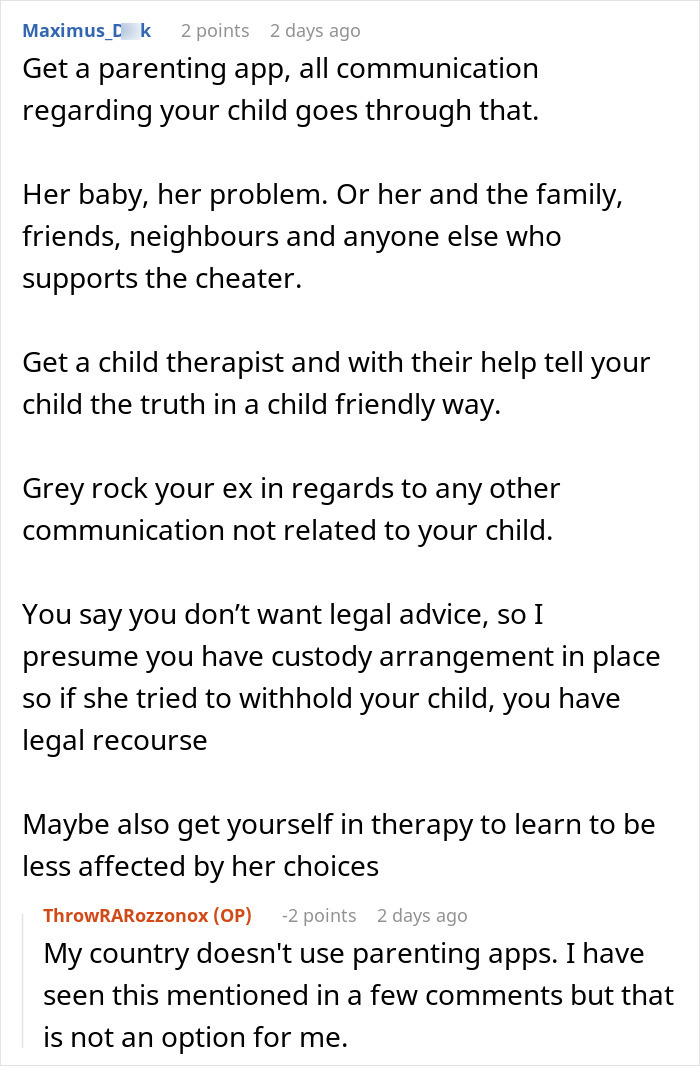 Guy Left Worried His Ex-Wife Will Force Her Affair Baby On Him