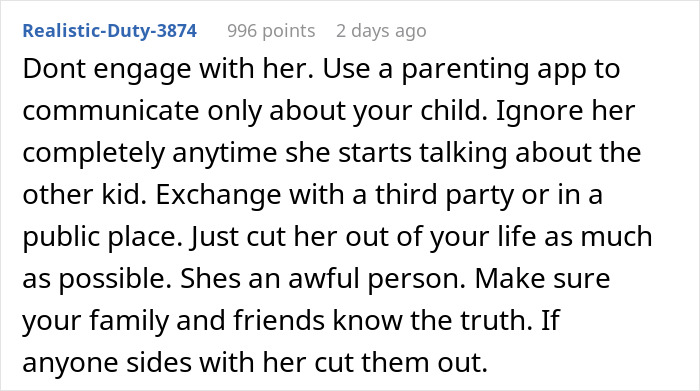 Guy Left Worried His Ex-Wife Will Force Her Affair Baby On Him