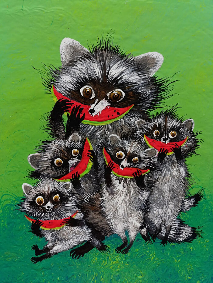 This Artist Paints Eccentric Beings, And Here Are 36 Of Her Best Paintings This Year