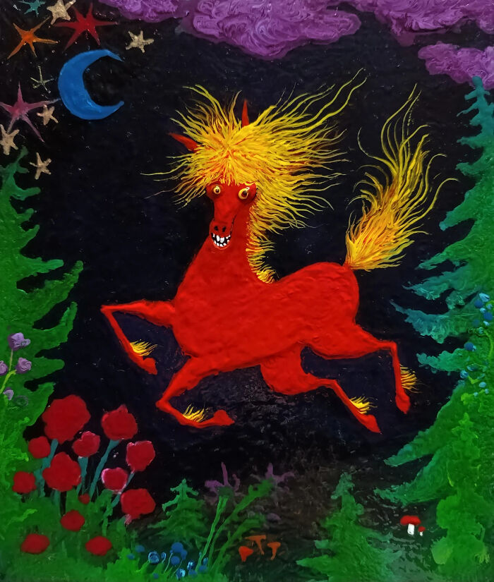 This Artist Paints Eccentric Beings, And Here Are 36 Of Her Best Paintings This Year