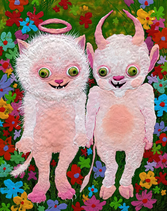 This Artist Paints Eccentric Beings, And Here Are 36 Of Her Best Paintings This Year