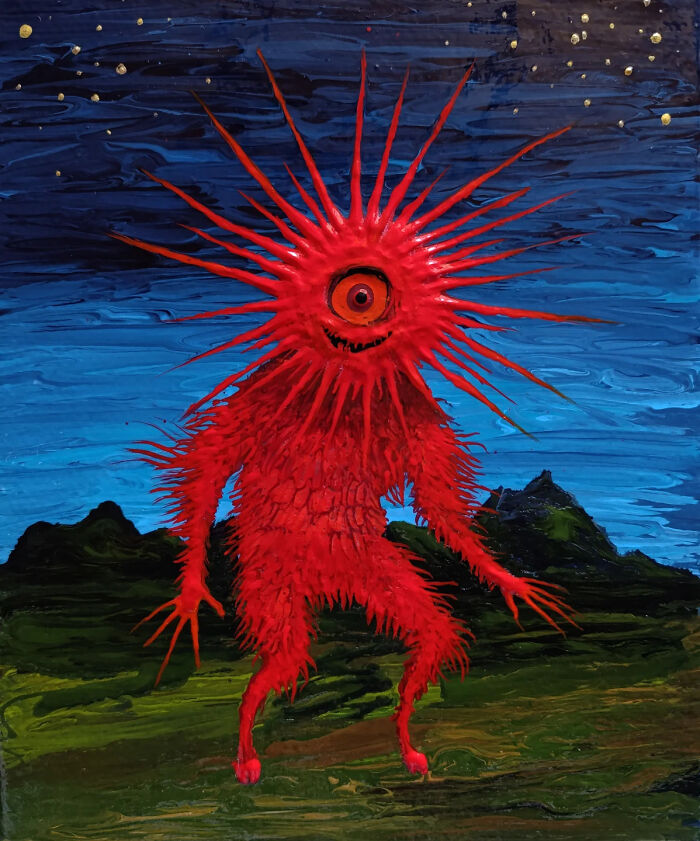 This Artist Paints Eccentric Beings, And Here Are 36 Of Her Best Paintings This Year