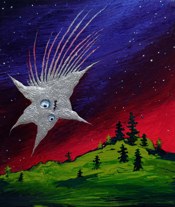 This Artist Paints Eccentric Beings, And Here Are 36 Of Her Best Paintings This Year