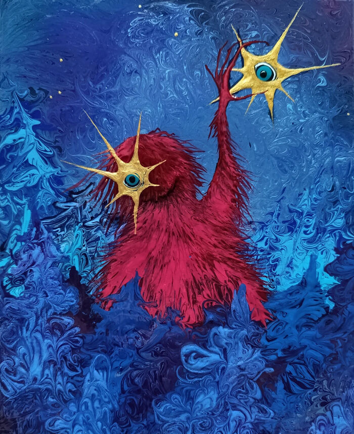This Artist Paints Eccentric Beings, And Here Are 36 Of Her Best Paintings This Year