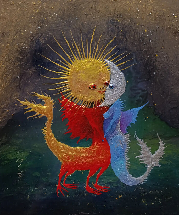 This Artist Paints Eccentric Beings, And Here Are 36 Of Her Best Paintings This Year