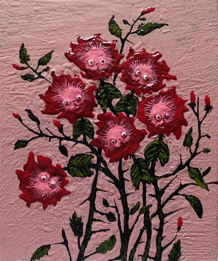 This Artist Paints Eccentric Beings, And Here Are 36 Of Her Best Paintings This Year