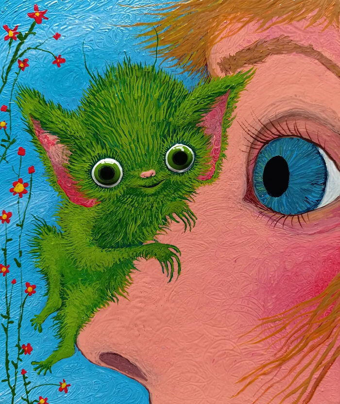 This Artist Paints Eccentric Beings, And Here Are 36 Of Her Best Paintings This Year