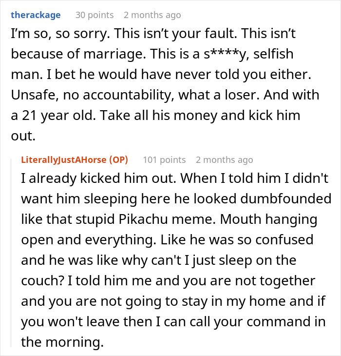 Husband Starts Acting Like A “Psycho” After His Affair With A Younger Coworker Comes To Light Husband Starts Acting Like A “Psycho” After His Affair With A Younger Coworker Comes To Light