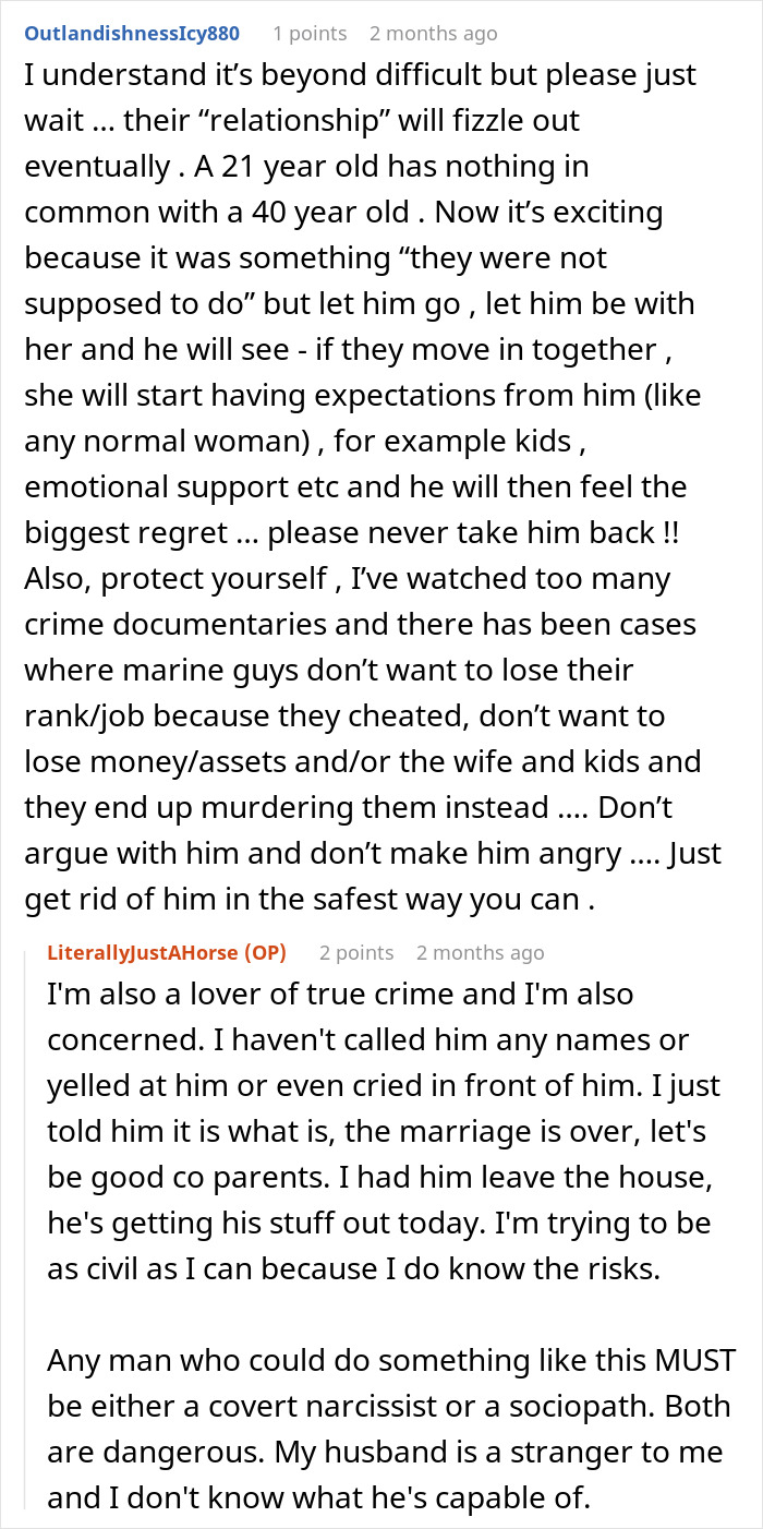 Husband Starts Acting Like A “Psycho” After His Affair With A Younger Coworker Comes To Light Husband Starts Acting Like A “Psycho” After His Affair With A Younger Coworker Comes To Light
