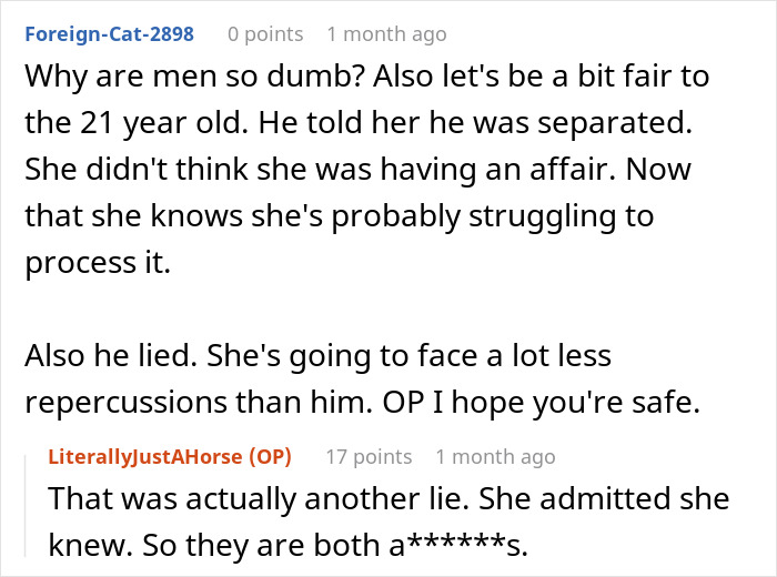 Husband Starts Acting Like A “Psycho” After His Affair With A Younger Coworker Comes To Light Husband Starts Acting Like A “Psycho” After His Affair With A Younger Coworker Comes To Light