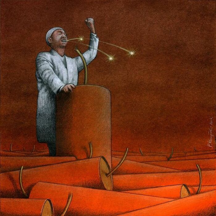 67 Of Paweł Kuczyński’s Best Illustrations Created Over The Years That Still Hit Hard 67 Of Paweł Kuczyński’s Best Illustrations Created Over The Years That Still Hit Hard