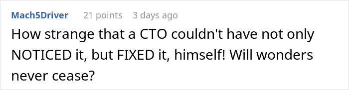 Customer Has An Emergency And Nobody Helps, CTO Acts Surprised As If It Wasn’t His Own Orders Customer Has An Emergency And Nobody Helps, CTO Acts Surprised As If It Wasn’t His Own Orders