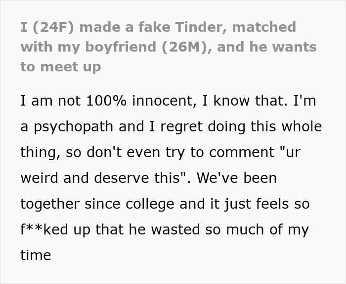 Woman Arranges A Tinder Date For BF And He Has No Idea His Side Chick Is The Same As His Main One