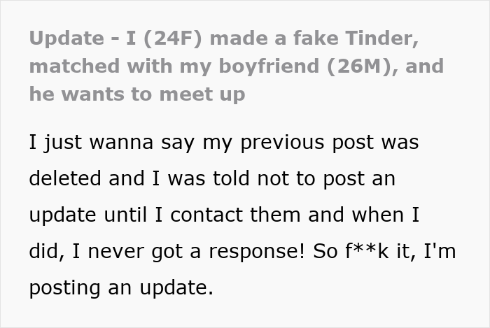 Woman Arranges A Tinder Date For BF And He Has No Idea His Side Chick Is The Same As His Main One