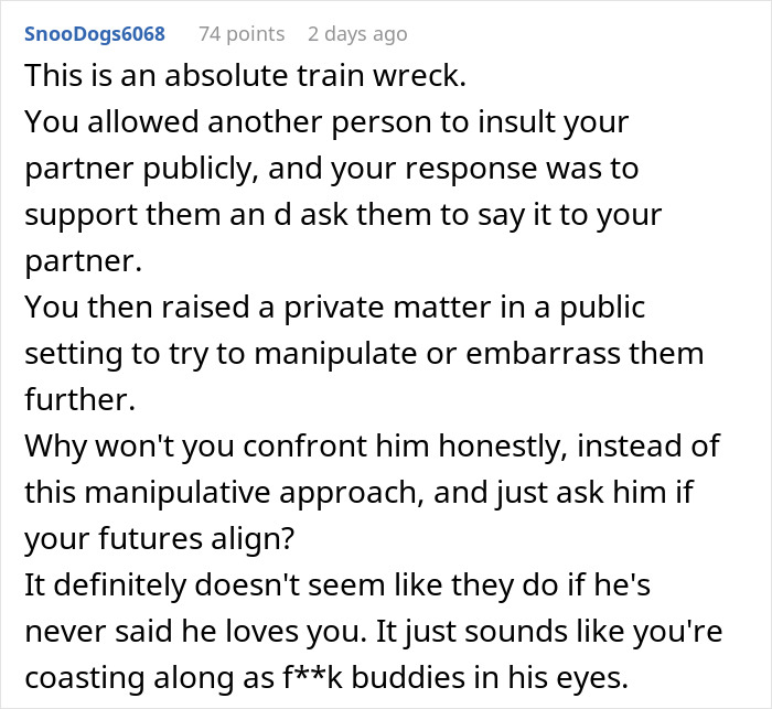 Guy Doesn&rsquo;t Say &ldquo;I Love You&rdquo; Once In 5 Years, GF Hurt As He Admits He Won&rsquo;t Marry Her