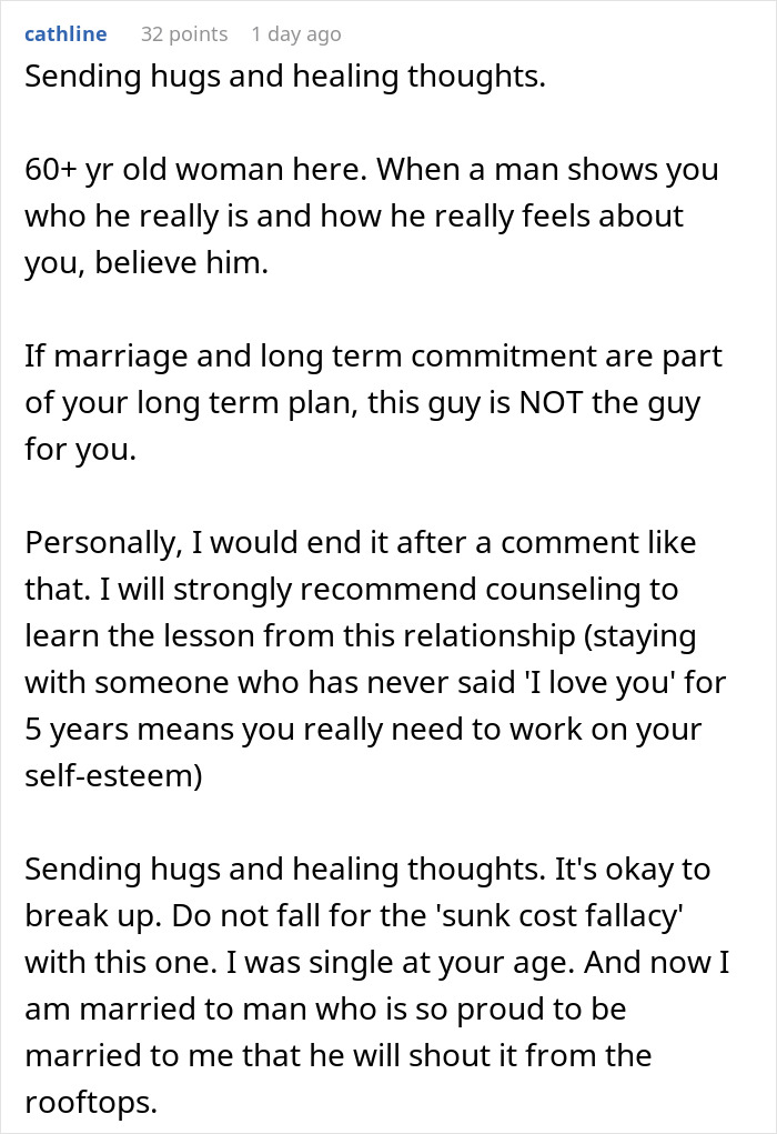 Guy Doesn&rsquo;t Say &ldquo;I Love You&rdquo; Once In 5 Years, GF Hurt As He Admits He Won&rsquo;t Marry Her
