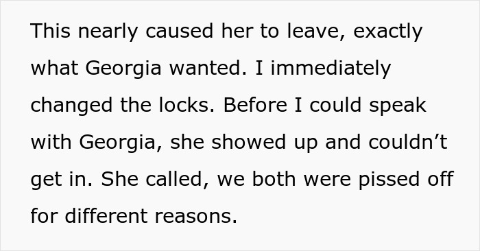 17YO Keeps Trying To Scare Off Dad’s Girlfriend, One Cruel Stunt Finally Gets Her Locked Out 17YO Keeps Trying To Scare Off Dad’s Girlfriend, One Cruel Stunt Finally Gets Her Locked Out