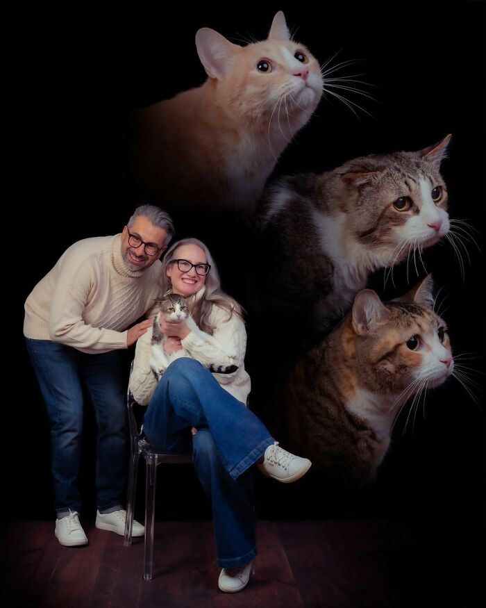 This Photographer Captured 49 Silly And Quirky Portraits Of Pets And Their Owners Once Again